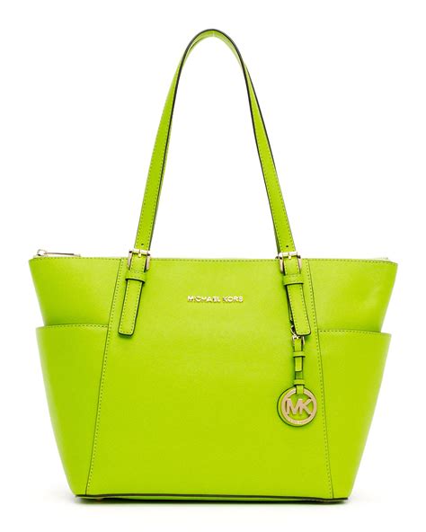 michael kors grüne handtasche|michael kors saffiano handbag.